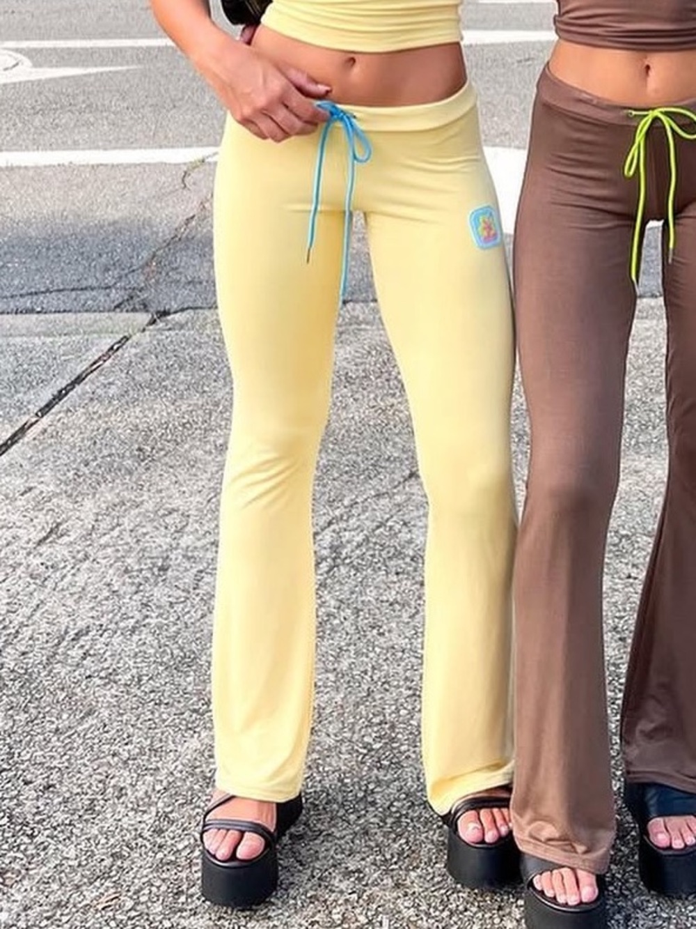 Omighty Butter Yellow Drawstring Pants